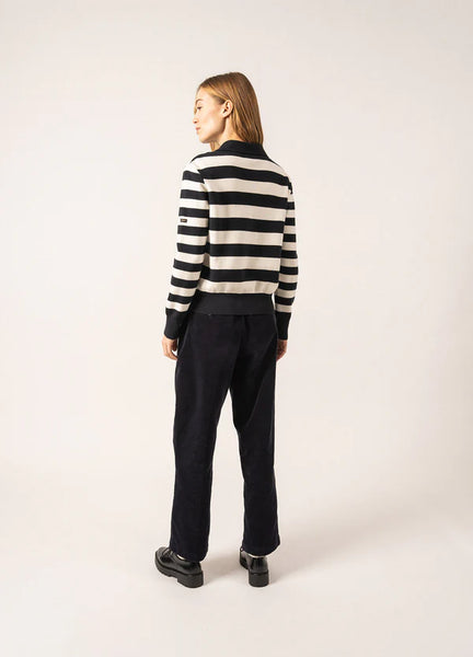 Saint James Galway Striped Cardigan