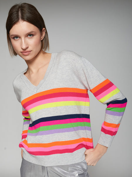 Vilagallo Merino Stripe Sweater