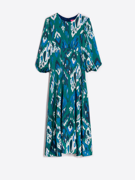 Vilagallo Ikat Maxi Dress