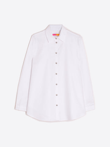 Vilagallo Crystal Button Shirt