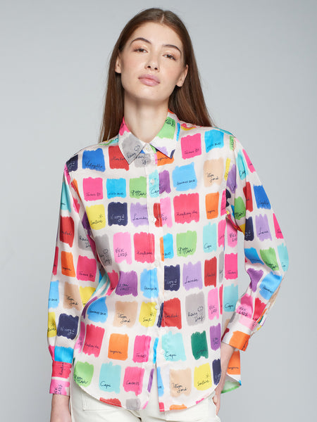 Vilagallo Paint Chip Shirt