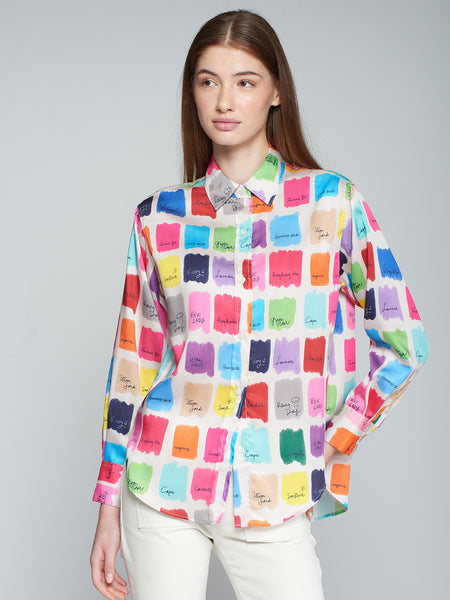 Vilagallo Paint Chip Shirt