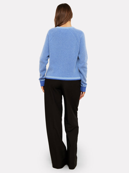 Brodie Cashmere Plaited Crewneck