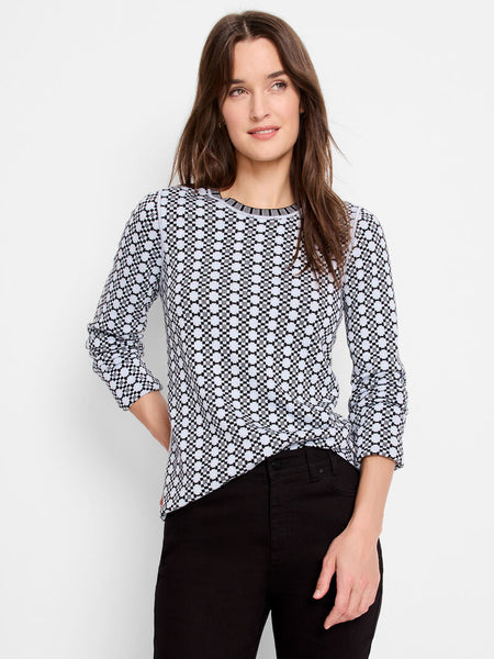 NIC+ZOE Geo Reversible Sweater