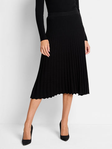 NIC+ZOE Ribbed Sweater Skirt