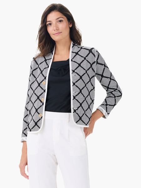 NIC+ZOE Day + Night Reversible Knit Jacket