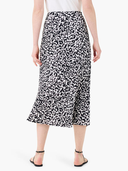 NIC+ZOE Onyx Animal Slip Skirt