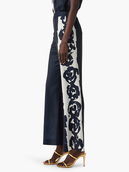 NIC+ZOE Rose Bloom Wide Leg Pant