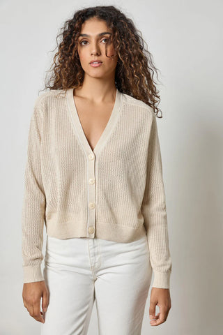 Lilla P Saddle Sleeve Cardigan