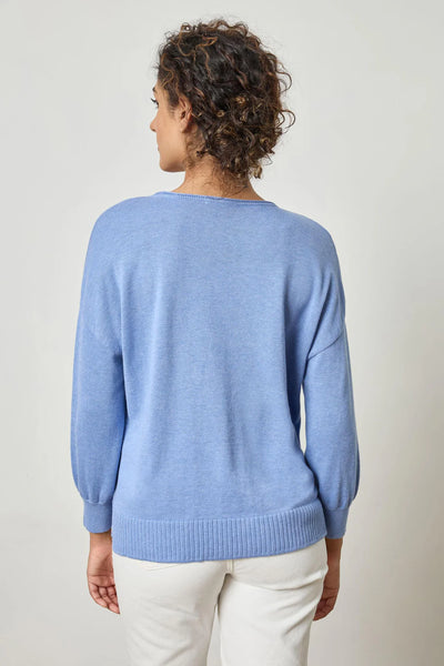 Lilla P Drop Shoulder Sweater