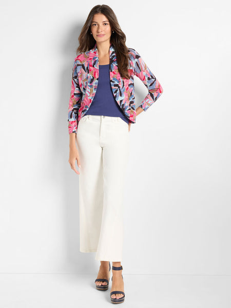 NIC+ZOE Firework Foliage Bolero Cardigan