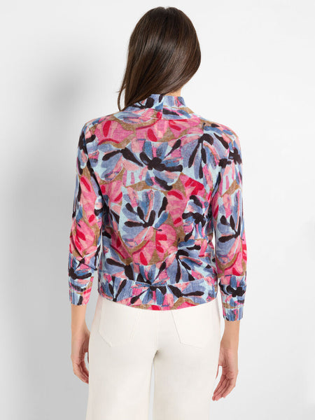 NIC+ZOE Firework Foliage Bolero Cardigan